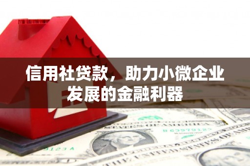 富拉尔基信用社贷款，助力小微企业发展的金融利器
